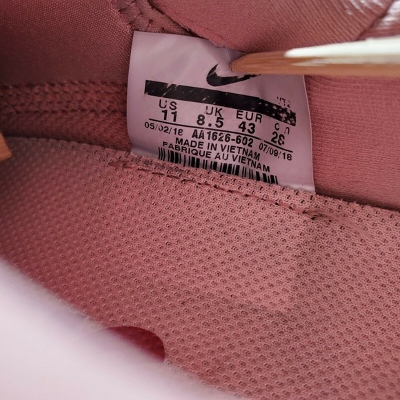 Nike Women's Legend React Running Shoes Pink 11 - Picture 10 of 11